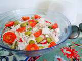 Salade de riz - Ma vie de Coeliaque