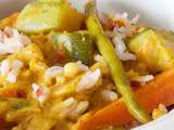 Curry de légumes sans gluten