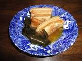 Poitrine de porc mijoté 豚の角煮