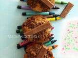Muffins bananes-Kit Kat