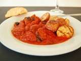 Ragoût de boeuf (à la mijoteuse), pommes de terre au romarin