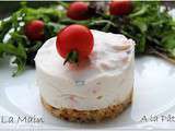 Baby cheesecakes au saumon fumé