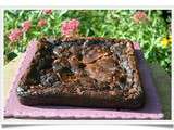 Brownies aux noisettes, amandes et pépites de nougatine
