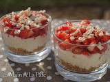 Cheesecake sans cuisson aux fraises