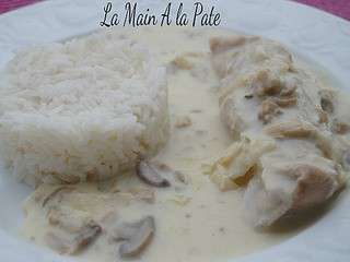 Escalopes de dinde sauce aux champignons et aux oignons
