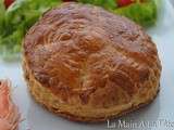 Feuilletés aux champignons et aux crevettes