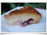 Flan brioché aux cerises