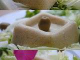 Flans de saumon aux courgettes