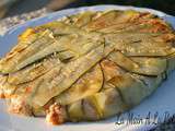 Gâteau de courgettes farci à l'agneau