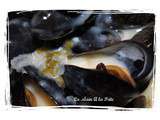Moules sauce poulette