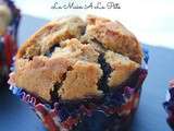 Muffins aux myrtilles { Blueberry muffins }