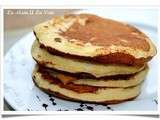 Pancakes au fromage blanc et aux pommes
