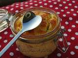 Petits bocaux de quiche sans pâtes aux lardons et aux girolles