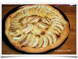 Pizza sucrée pommes-speculoos