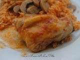 Poulet sauce barbecue épicée