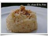 Risotto au morbier et aux noisettes