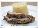 Rôti de porc en croute d'herbes