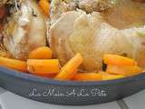 Tagine de poulet aux carottes et à la coriandre