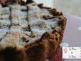 Tarte de Linz aux noisettes