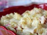 Gratin de pâtes à la vache qui rit®