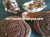 Tiramisu au whoopies chocolat { recette }