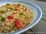 Salade de riz et céréales