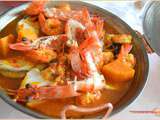 Cataplane de viande et fruits de mer...un plat  Terre et Mer  tout droit venu du Portugal