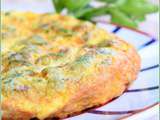 L'omelette aux asperges...tradition Pascale oblige