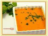 Soupe de Courgettes et Tomates au Safran