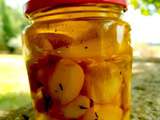 Ail Violet de Cadours confit à l’huile d’olive, la recette de Béatrice