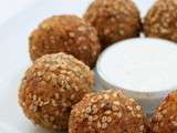 Falafels (sans gluten, sans lactose)