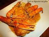 Poulet aux langoustines