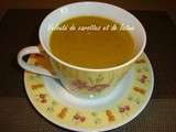 Velouté de carottes et de salade batavia
