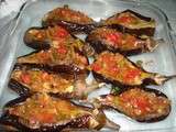 Imam bayaldi - Aubergines farcies