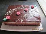Gâteau de fête aux 3 chocolats