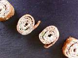 Roulés bretons de galettes de sarrasin