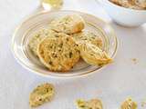 Biscuits parmesan basilic pour l’apéro