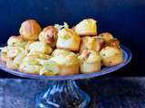 Mini muffins au fromage à raclette et chorizo