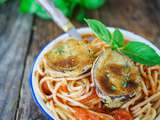 Spaghettis aux aubergines milanaises
