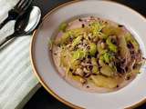 Salade de cornilles et haricots rouges