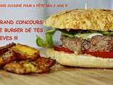 Concours   le burger de tes rêves  !!!!! and the winners are