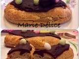 Éclairs de Pâques au Gianduja