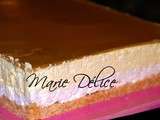 Mousse de mangue, noix de coco sur Sprits à la vanille