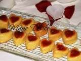 Petits coeurs saumons, sauce tomates cerises & menthe