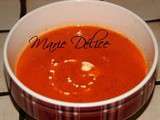 Soupe au poivron rouge