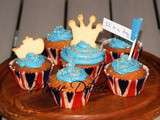 Swap carnets voyageurs : Cupcake façon quatre-quart it's a boy - Royal baby