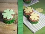 Cupcakes de la Saint Patrick, Guinness® et chocolat