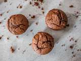 Muffins chocolat/coco guilt-free sans huile et sans beurre