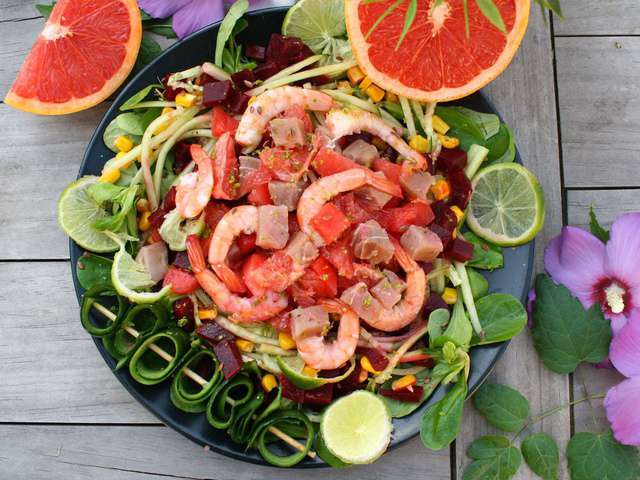 Recettes De Salade Hawaienne