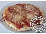 Pizza tomate thon chevre